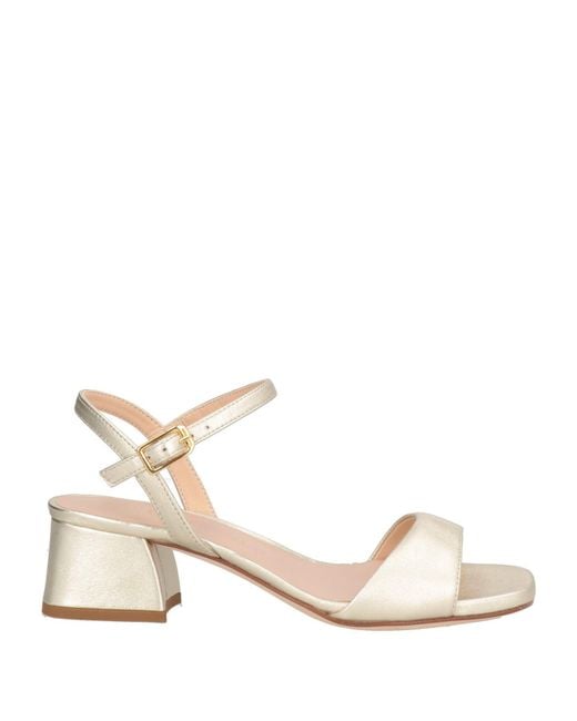 Unisa Natural Sandals Leather