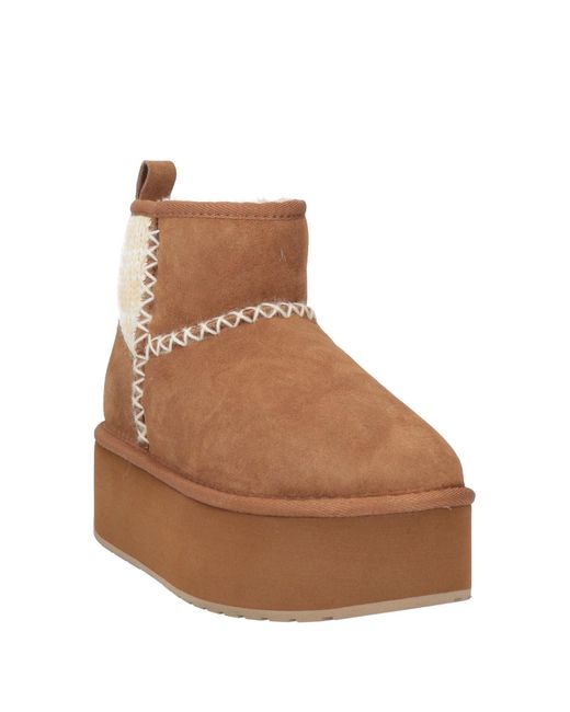 EMU Brown Stiefelette