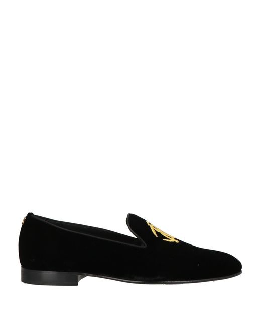 Roberto Cavalli Black Loafers for men