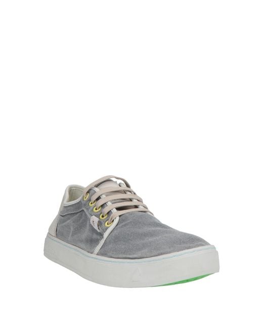 Satorisan White Sneakers Textile Fibers for men