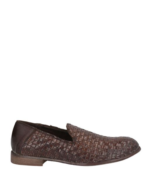 Moma Brown Loafers Leather for men