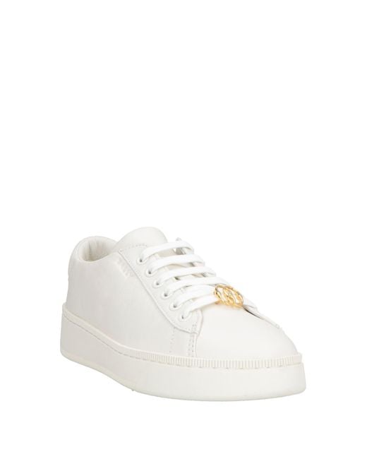 Bally White Trainers