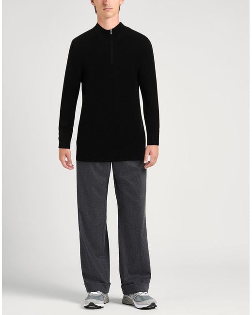 Gran Sasso Black Sweaters for men