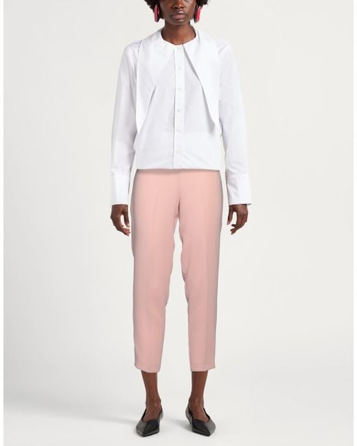 Gai Mattiolo Pink Pants Polyester