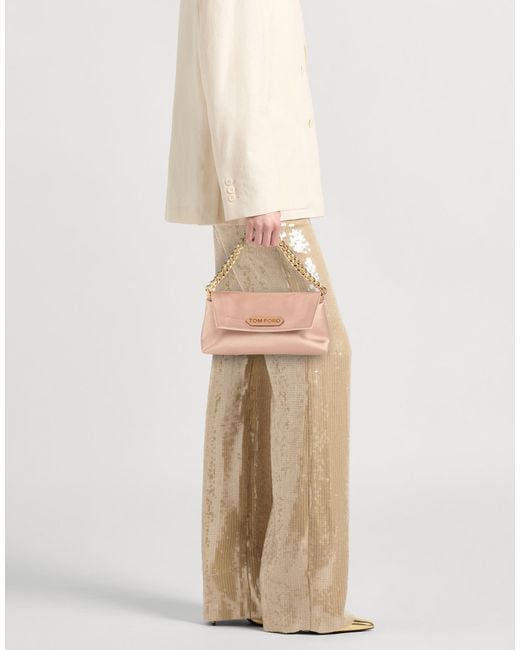 Tom Ford Pink Handbag Viscose