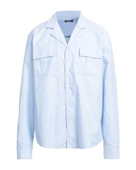 Balmain Blue Shirt for men