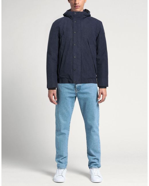 Piquadro Blue Jacket for men