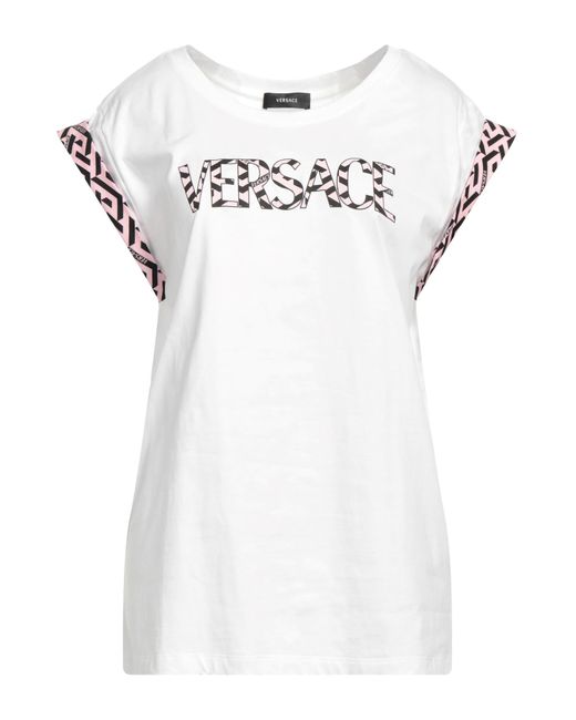 T-shirt di Versace in White