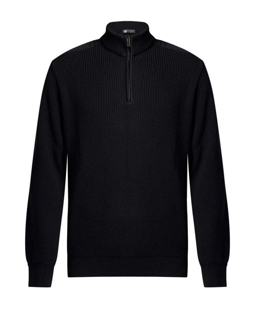 Paul & Shark Blue Midnight Sweater Virgin Wool, Silk for men