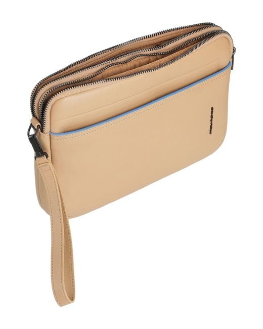 Piquadro Natural Handbag Cow Leather, Eva (Ethylene for men