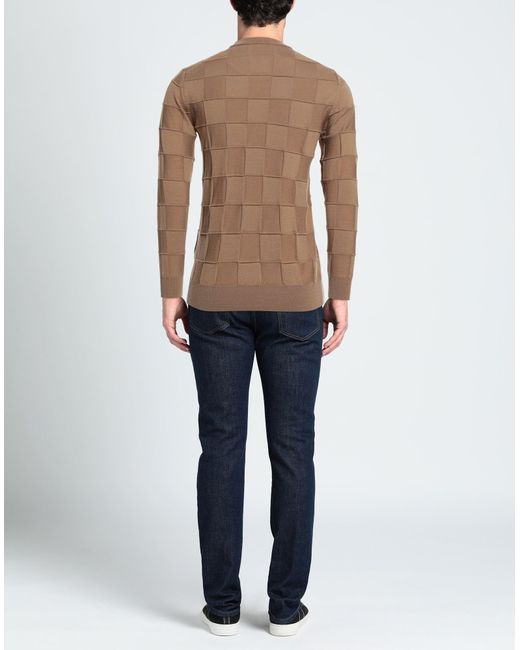 +39 Masq Brown Sweater for men
