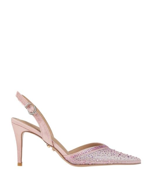 Twenty Four Haitch Pink Pumps