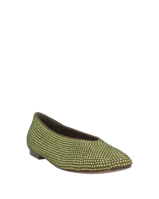 Bibi Lou Green Ballet Flats