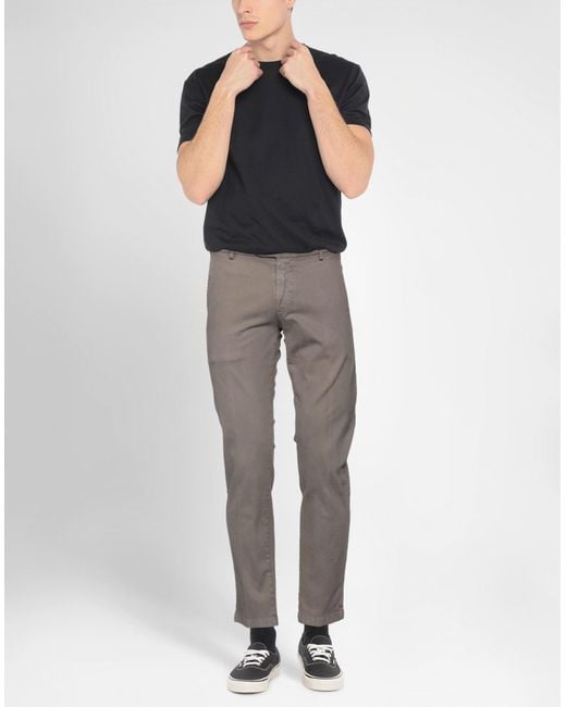 Takeshy Kurosawa Gray Trouser for men