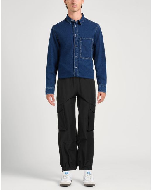 Represent Black Pants for men