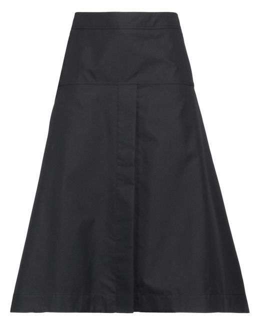 Studio Nicholson Black Midi Skirt