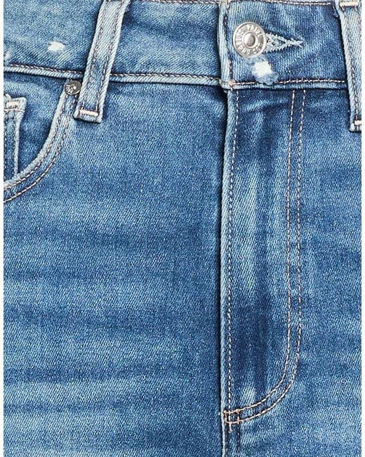 PAIGE Blue Jeans Cotton, Polyester, Elastane