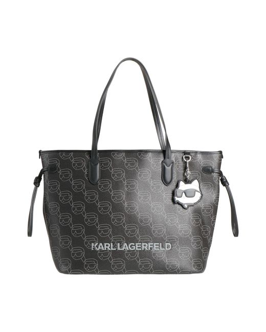 Karl Lagerfeld Black Handbags