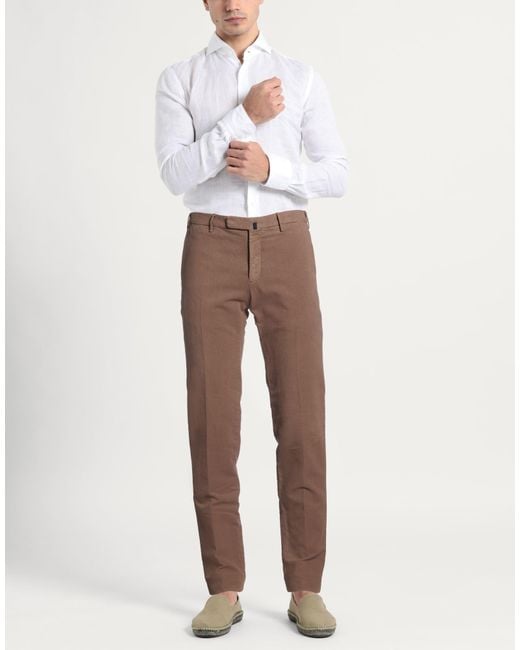 Incotex Brown Pants for men