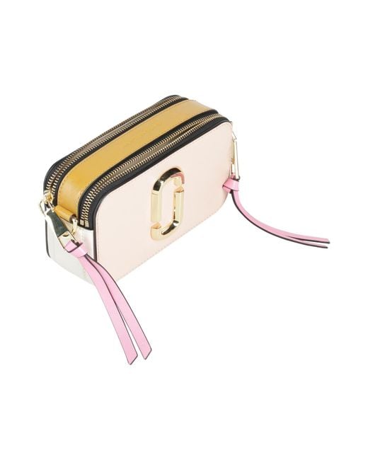 Marc Jacobs Pink Cross-Body Bag Cow Leather, Polyurethane