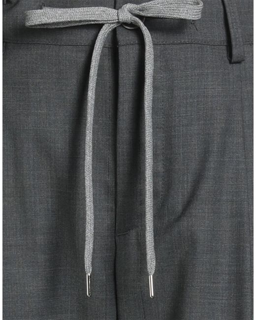 Eleventy Gray Pants Wool, Polyamide, Elastane, Polyester