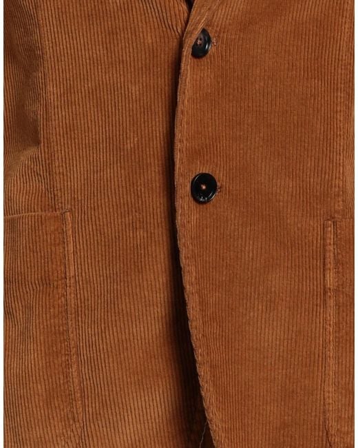 Paoloni Brown Blazer for men