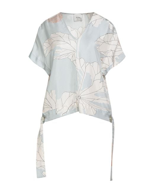 Alysi Blue Crème Top Silk