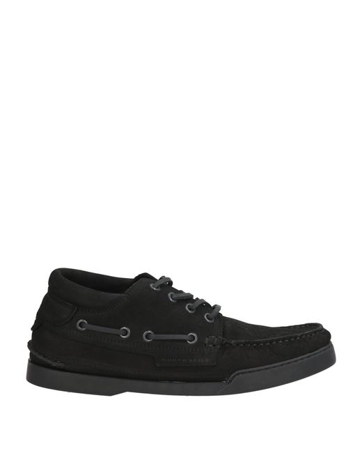 North Sails Black Loafers Leather for men