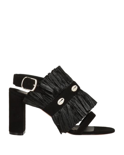 JEAN-MICHEL CAZABAT Black Sandals