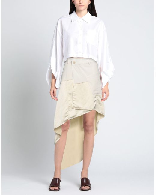 J.W. Anderson Natural Maxi Skirt