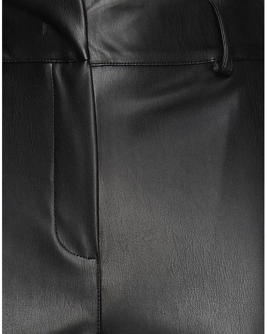 Hanita Black Shorts & Bermuda Shorts Polyester, Elastane
