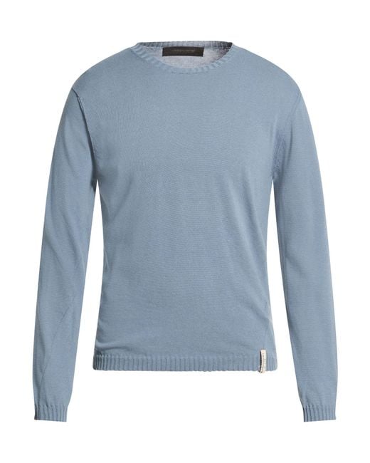 Messagerie Blue Patrizio Piscaglia Sweater Cotton for men