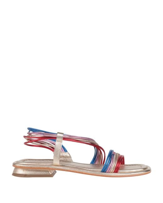 Emanuélle Vee Brown Sandals Leather
