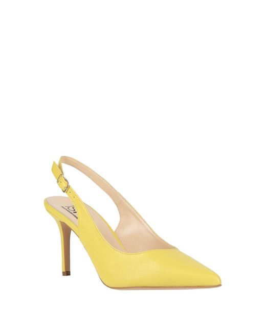 Islo Isabella Lorusso Yellow Light Pumps Soft Leather