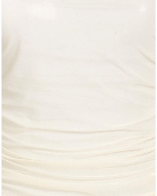 Atlein White Cream Top Polyester