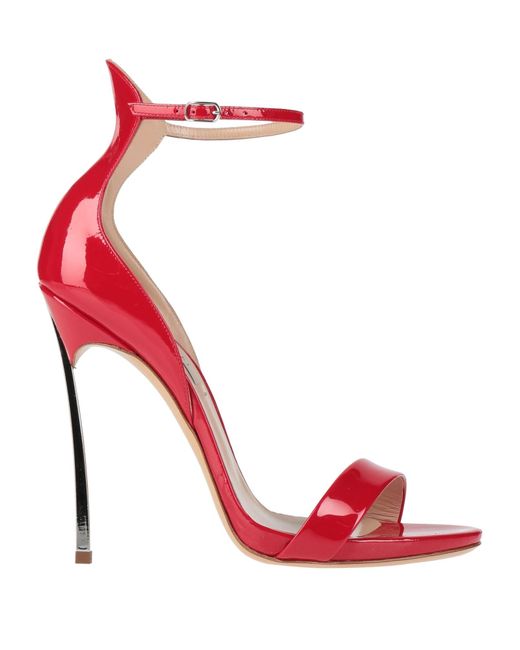 Casadei Red Sandals