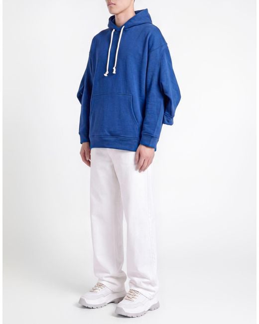 Comme des Garçons Blue Sweatshirt Polyester, Cotton for men