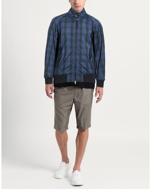 Baracuta Blue Jacket Polyester for men