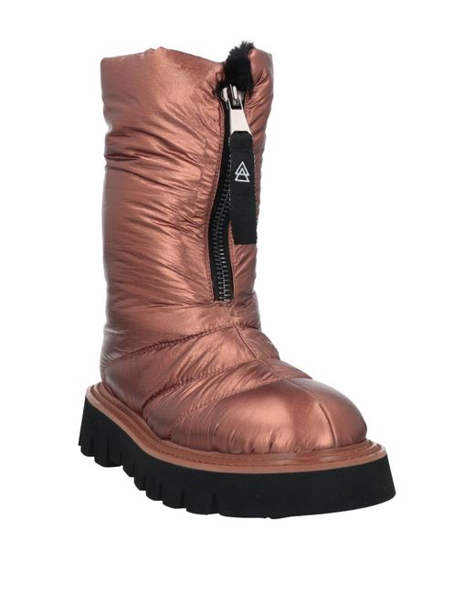 Botines de caña alta Elena Iachi de color Brown