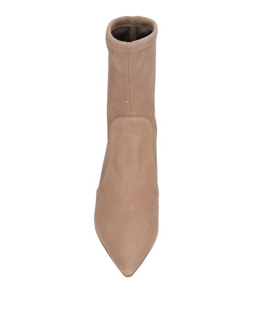 Stuart Weitzman Brown Ankle Boots