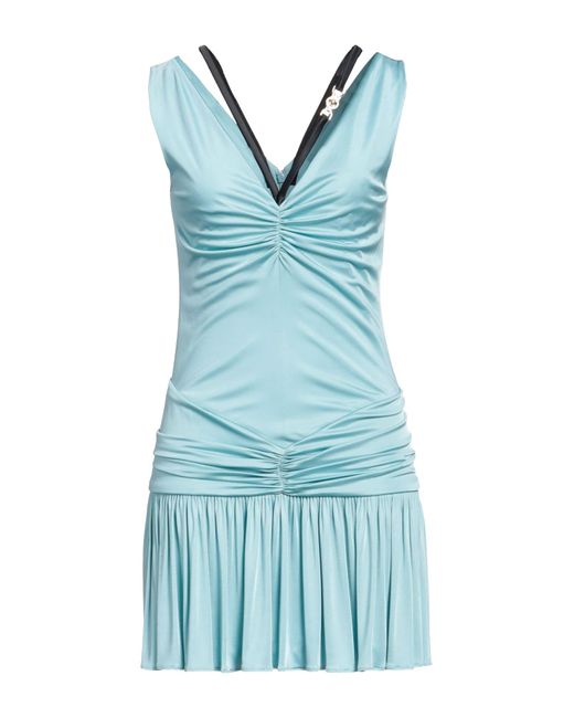 Versace Blue Mini Dress