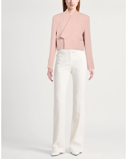 Imperial Pink Blush Blazer Polyester, Viscose, Elastane
