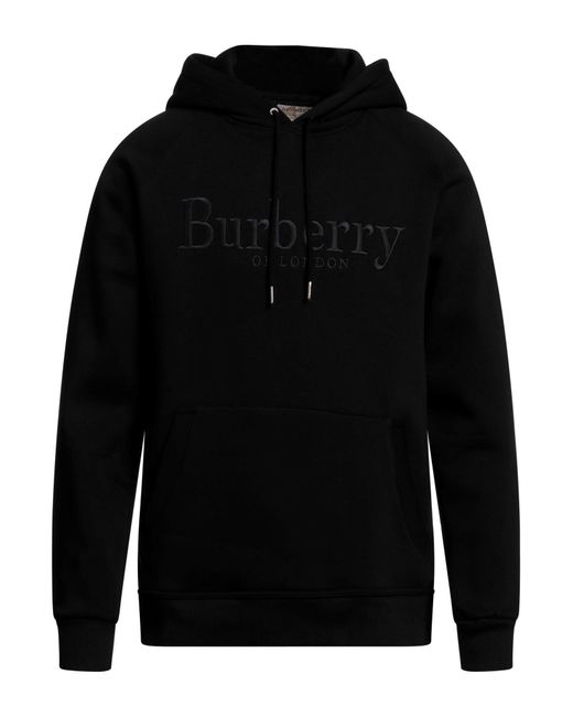 Felpa di Burberry in Black da Uomo