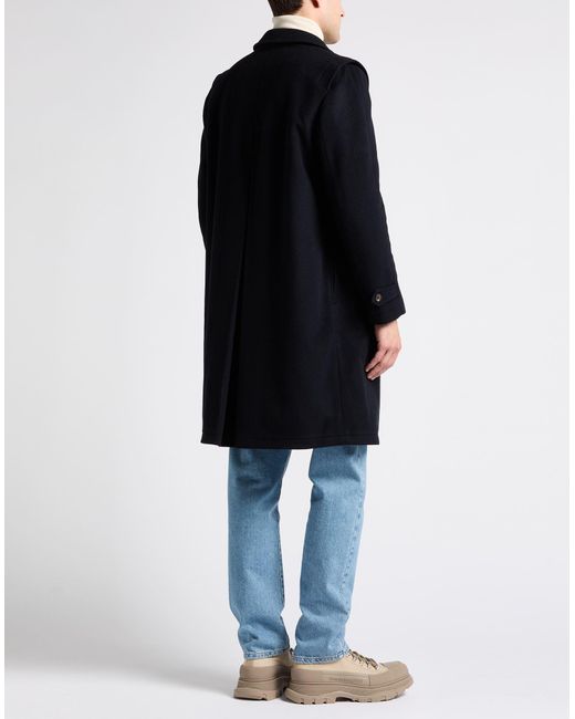 TWENTY-ONE by ANTONIO CARNEVALE Black Coat for men