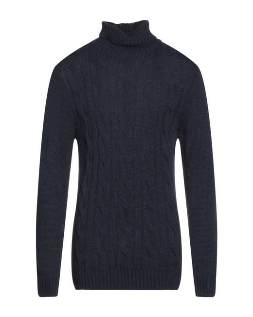 Stilosophy Blue Turtleneck for men