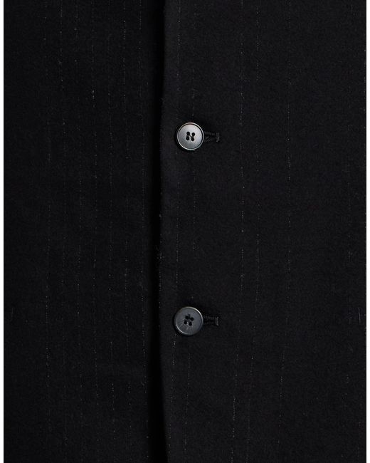 Masnada Black Blazer Virgin Wool, Elastane for men