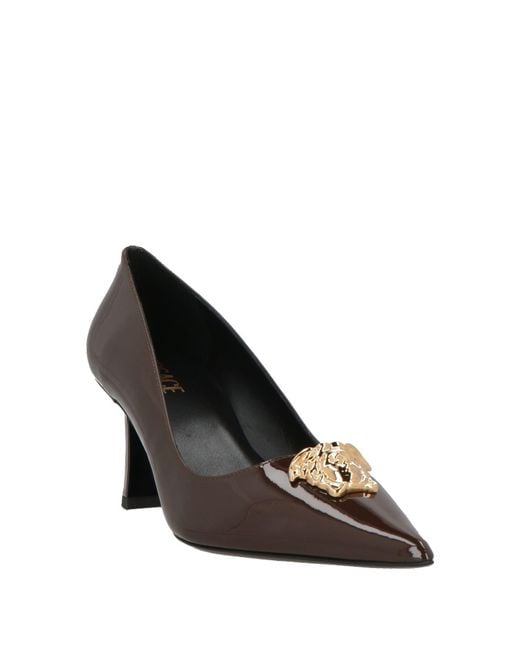 Versace Brown Pumps