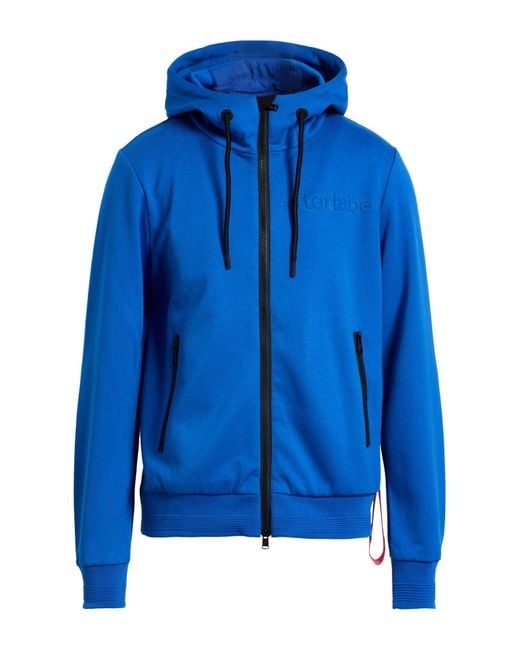 Sudadera AFTER LABEL de hombre de color Blue