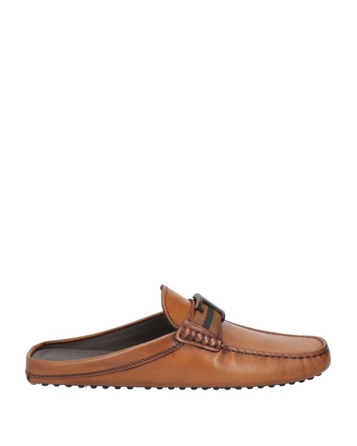 Tod's Brown Limited Edition Mules & Clogs Leather for men