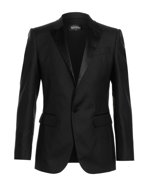 DSquared² Black Suit Jacket for men